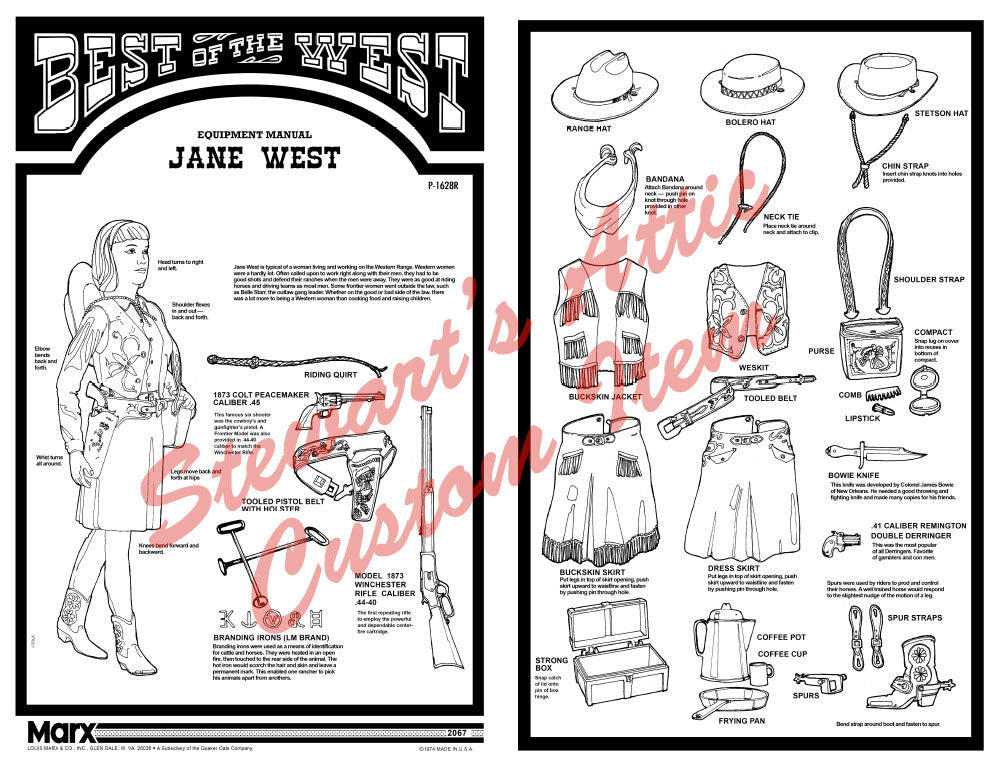 Jane West - BOTW Reproduction Equipment Manual