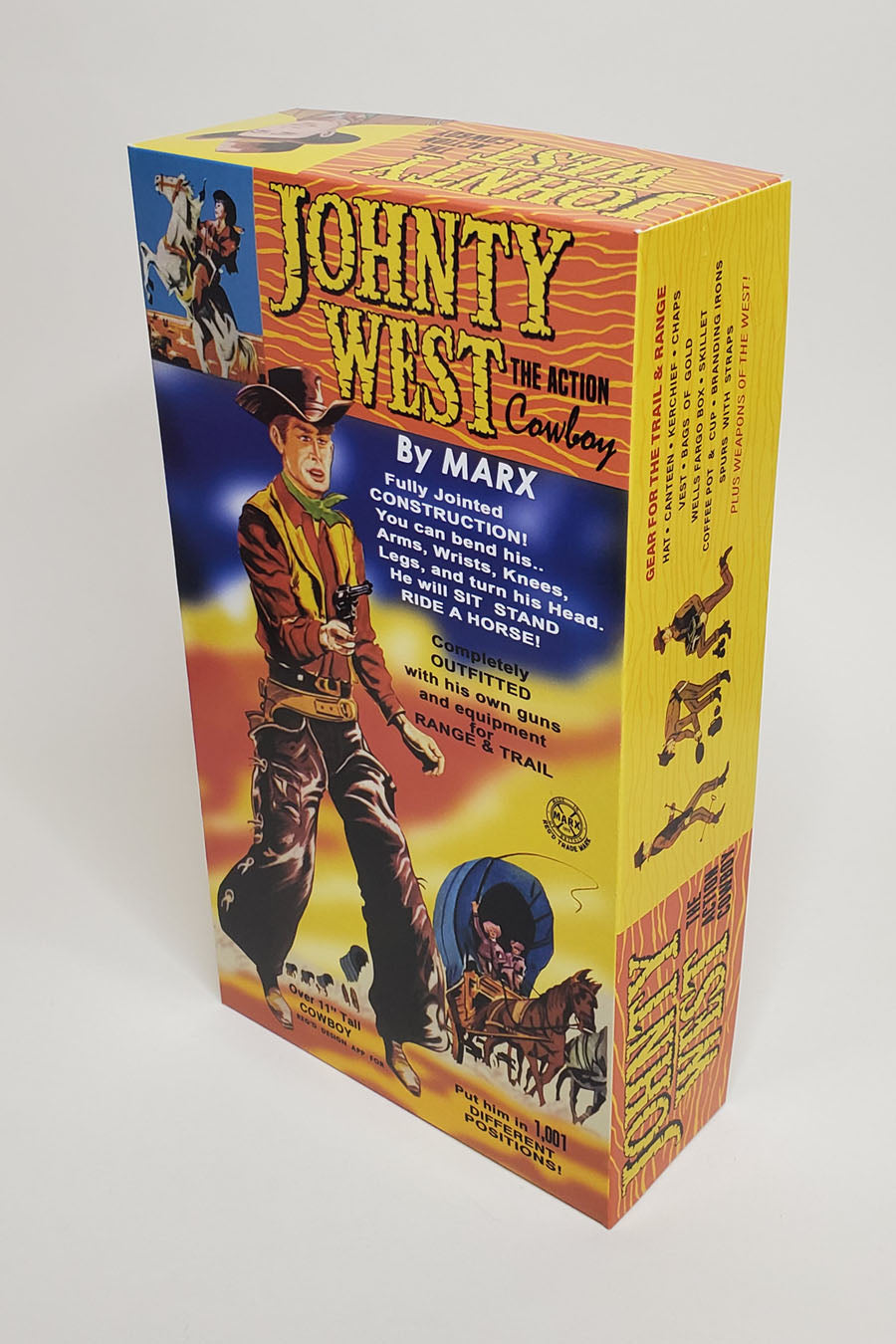 Johnty West – UK - 1st series, Reproduction Box (and Manuals)