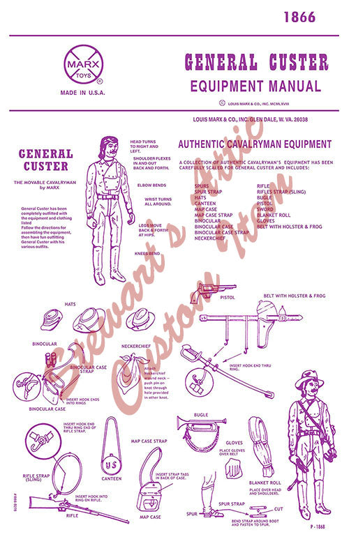 General Custer - MOD Style - Fantasy Equipment Manual