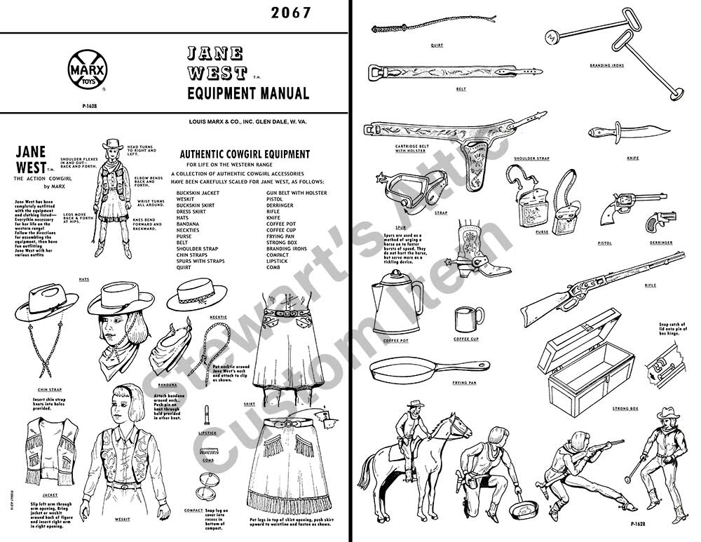 Jane West - FAF Style - Reproduction Equipment Manual