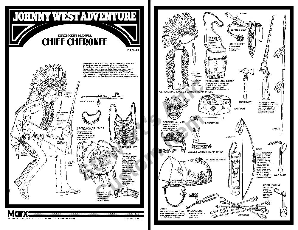 Chief Cherokee - JWA - Reproduction Equipment Manual