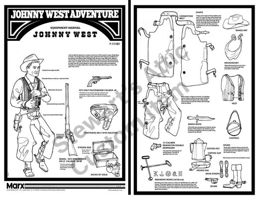 Johnny West - JWA - Non Quickdraw - Reproduction Equipment Manual