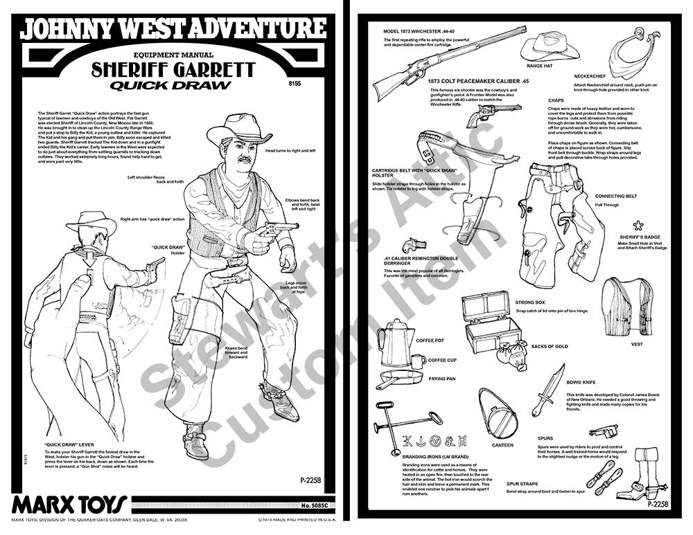 Sheriff Garrett - JWA - Quickdraw - Fantasy Equipment Manual
