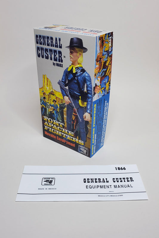 Gen. Custer – Mexican - Metallic Blue – Black - Fantasy FAF Box and Manual