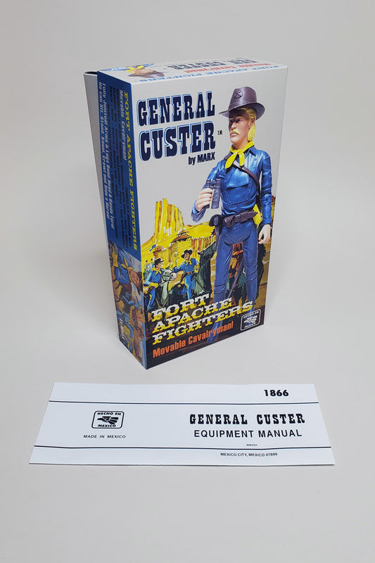 Gen. Custer – Mexican - Metallic Blue – Brown - Fantasy FAF Box and Manual