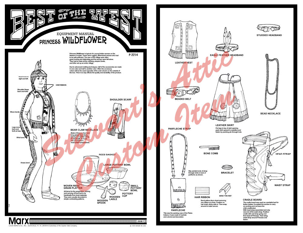 Princess Wildflower - BOTW Reproduction Equipment Manual