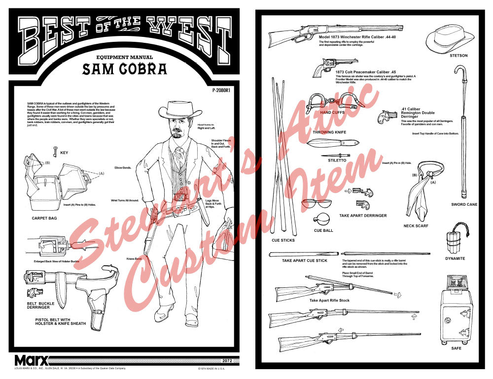 Sam Cobra - BOTW Reproduction Equipment Manual