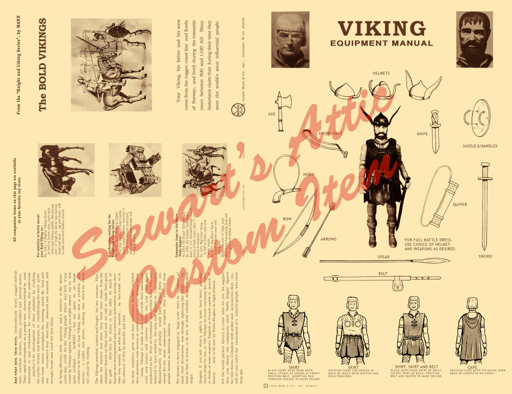 Viking - Erik - Reproduction Box (and Manual)