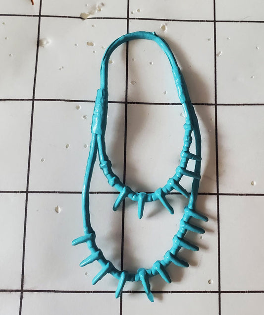 Princess Wildflower Bear Claw Necklace