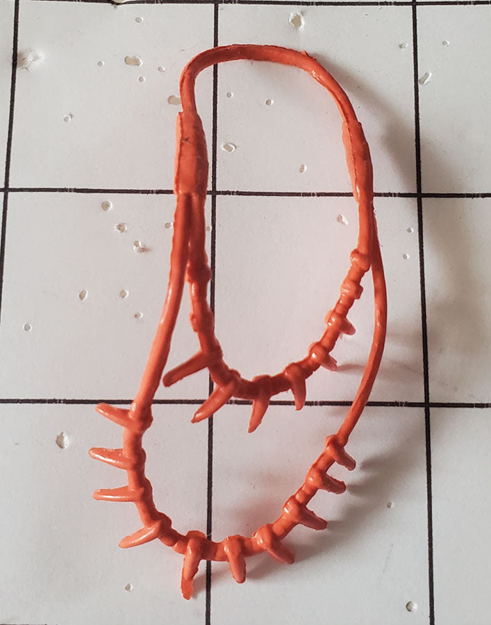 Princess Wildflower Bear Claw Necklace