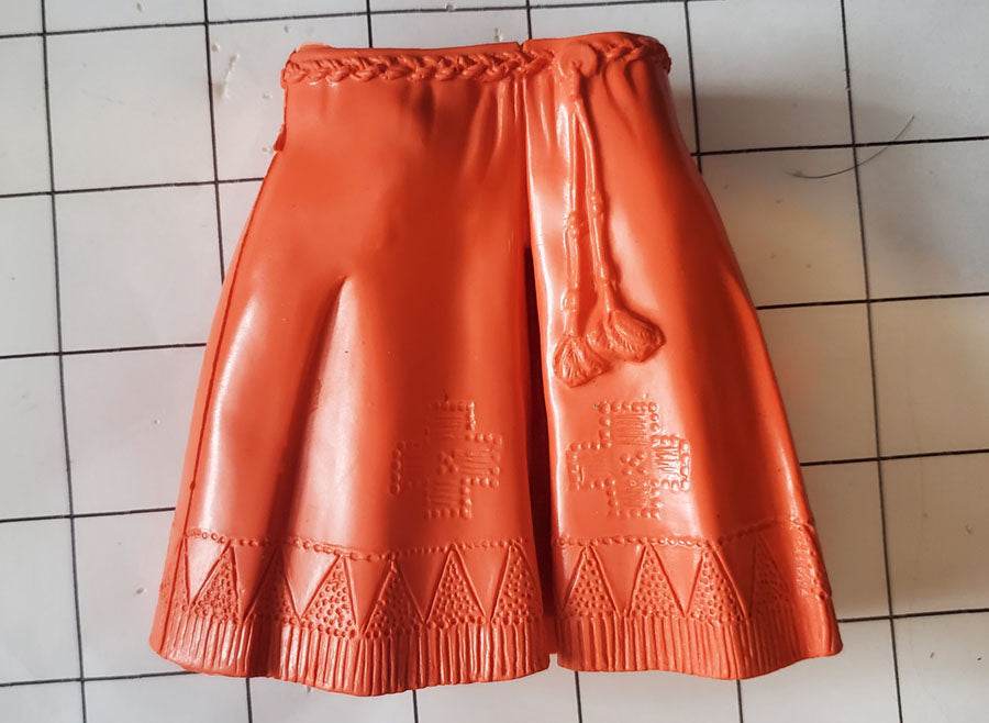 Princess Wildflower Leather Skirt