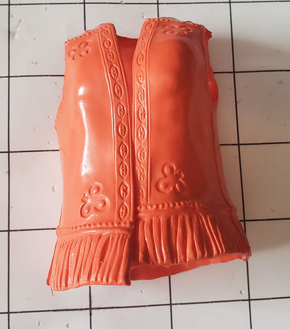 Princess Wildflower Leather Vest
